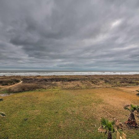 Galveston Beach House With Private Deck And Gulf Views Luaran gambar