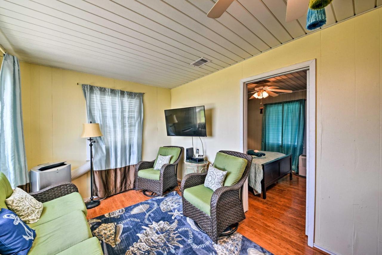 Galveston Beach House With Private Deck And Gulf Views Luaran gambar
