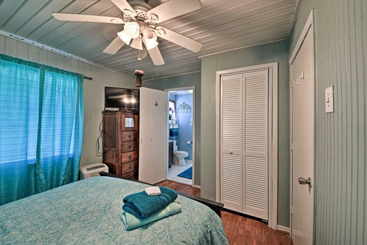 Galveston Beach House With Private Deck And Gulf Views Luaran gambar