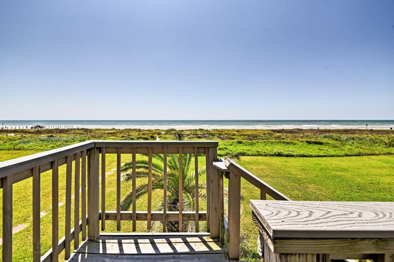 Galveston Beach House With Private Deck And Gulf Views Luaran gambar