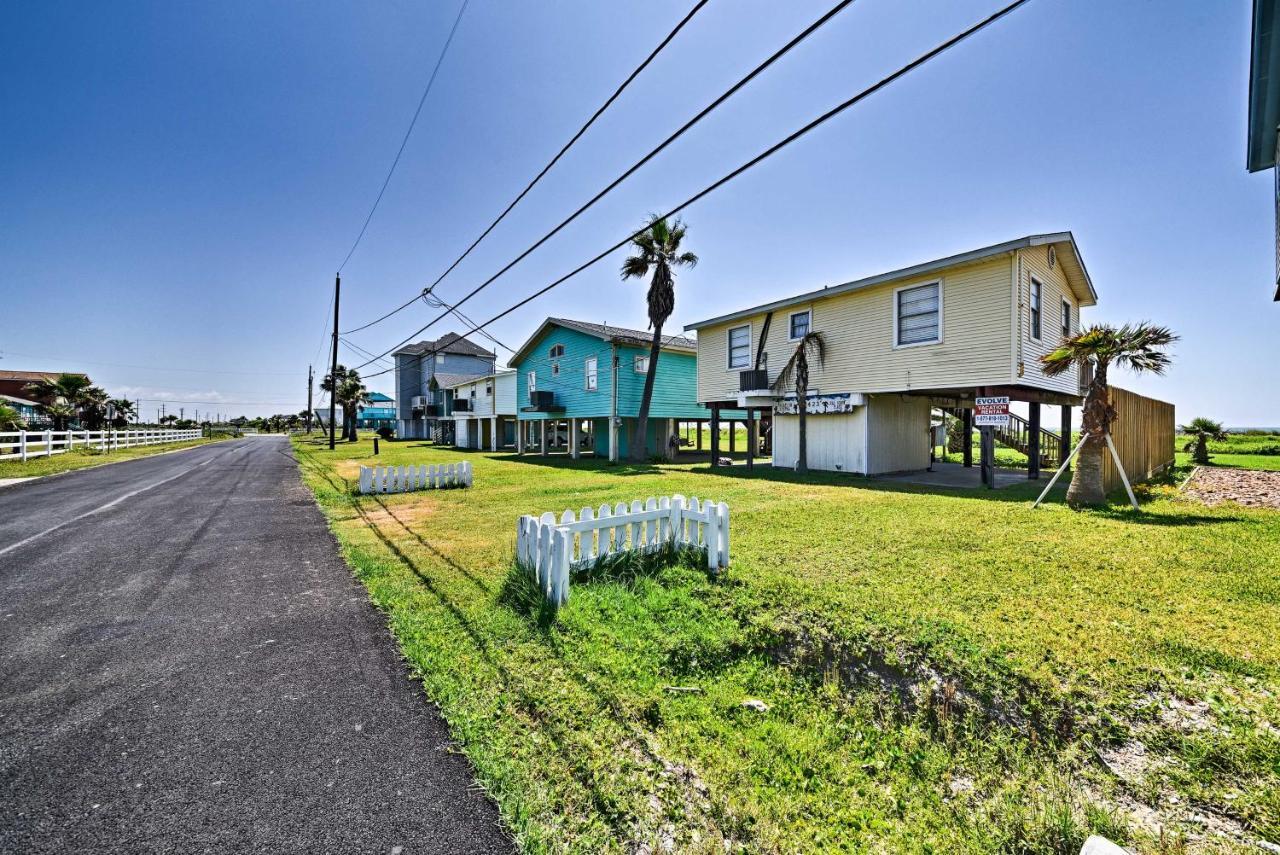 Galveston Beach House With Private Deck And Gulf Views Luaran gambar