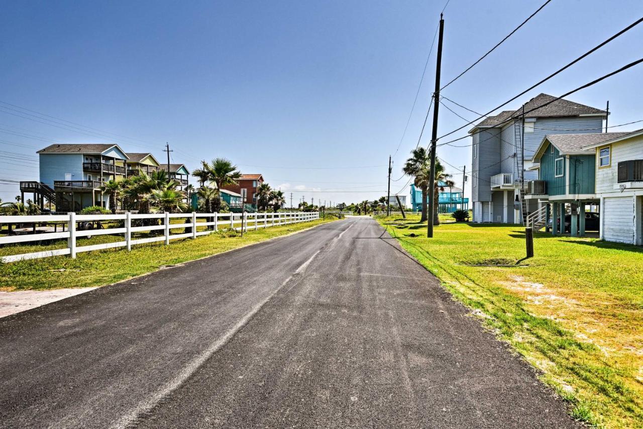 Galveston Beach House With Private Deck And Gulf Views Luaran gambar